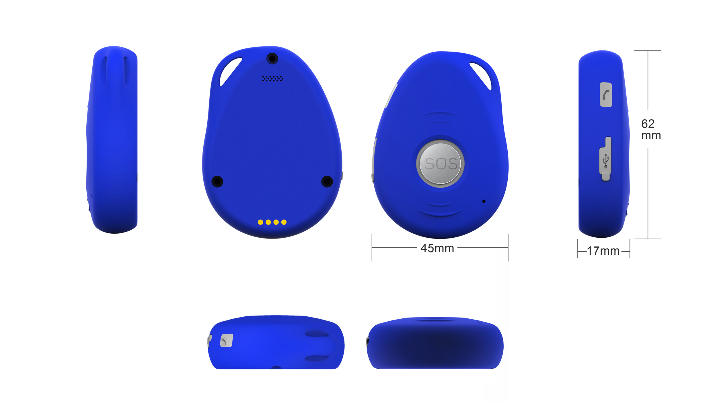 GPS tracker dwaaldetectie