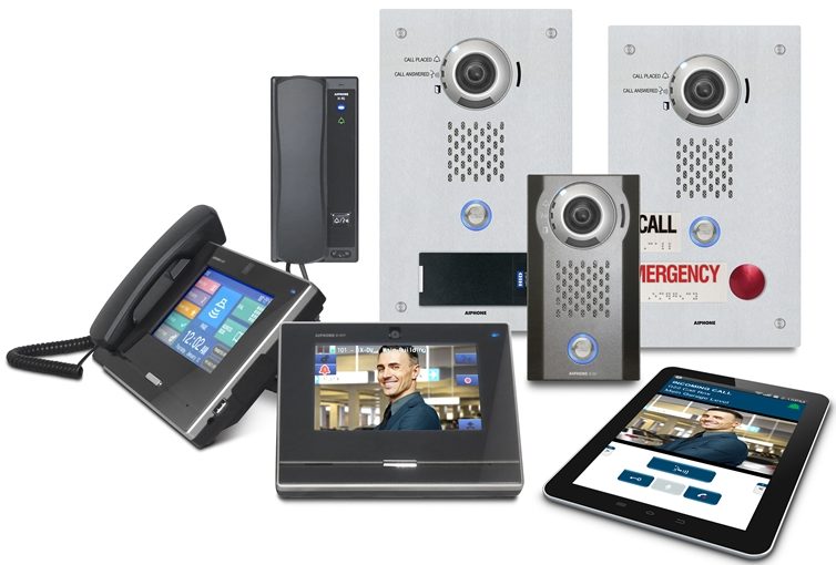 Video ip intercom systeem met app